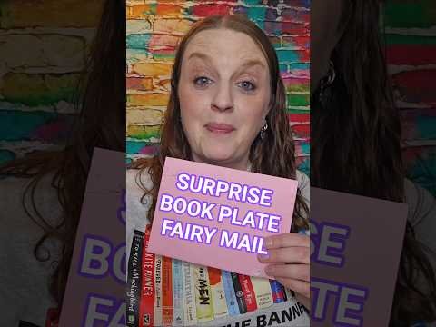 Surprise Book Plate Fairy Mail. I am excited to do this #bookmail #bookplatefairy #bookplate #fairy