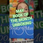 Book of the Month May Unboxing #botm #bookmail #bookofthemonth #books ##unboxing