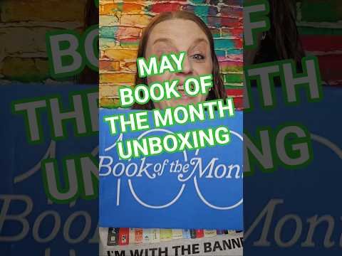 Book of the Month May Unboxing #botm #bookmail #bookofthemonth #books ##unboxing