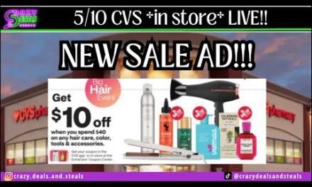 5/10 CVS *in store* LIVE!! $10/$40 Hair Care Event! 5/10 CVS Couponing & Haul