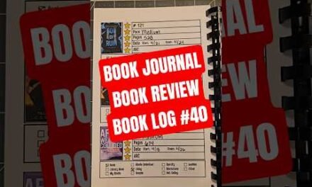 Book Journal, Book Reviews, Book Log 40 #bookjournal #bookreview #bookchallenge #booktok #bookrecs