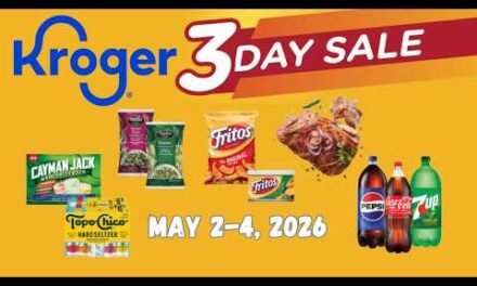 *SODA & BUTTER* Kroger 3 DAY SALE for 5/2-5/4 | + Match-Up Deals for Specific Regions