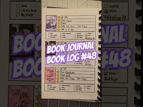 Book Journal of 2026 Book Reviews and Book Log 48 #bookjournal #bookreview #bookchallenge #booktok