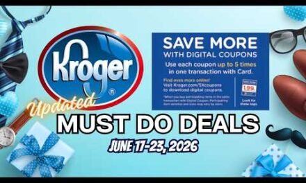 *FREE ICE CREAM* Kroger UPDATED Must Do Deals for 6/17-6/23 | 5x & Weekly Digital, BOGO, & More