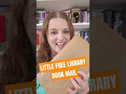 Little Free Library Suprise Book Mail #littlefreelibrary #bookmail