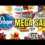 *MEGA SALE* Kroger *SNEAK PEEK* Ad Preview for 6/24-6/30 | NEW MEGA SALE, Weekly Digitals, & MORE