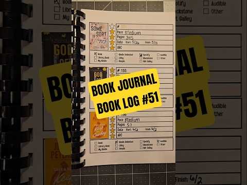 Book Journal of 2026 Book Reviews and Book Log 51 #bookjournal #bookreview #bookchallenge #booktok