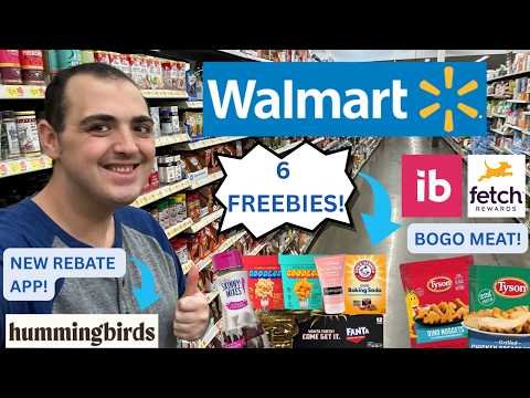 *RUN!* ~ 6 HOT FREEBIE DEALS AT WALMART! ~ BOGO MEAT / MORE ~ NEW REBATE APP ~ JUNE 2026