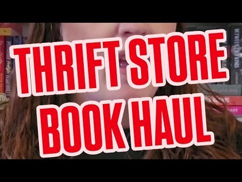 Book Thrift Haul. Always looking for a deal