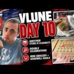 ANOTHER STORE IS CLOSING?!? ~ DOUBLE CELEBRATIONS! ~ MINI GROCERY + GOODWILL HAULS ~ VLUNE DAY 10