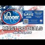 *NEW MEGA* Kroger MUST DO Deals for 6/24-6/30 | Buy 5 or More Save $1 Each MEGA SALE, & MORE