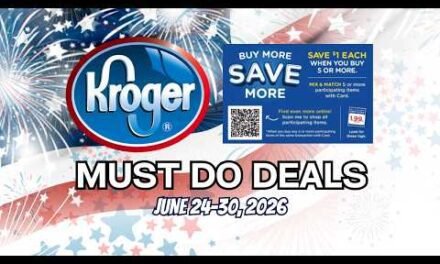 *NEW MEGA* Kroger MUST DO Deals for 6/24-6/30 | Buy 5 or More Save $1 Each MEGA SALE, & MORE