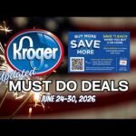 *DAILY DEAL* Kroger UPDATED Must Do Deals for 6/24-6/30 | MEGA SALE & MORE