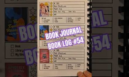 Book Journal of 2026 Book Reviews and Book Log 54