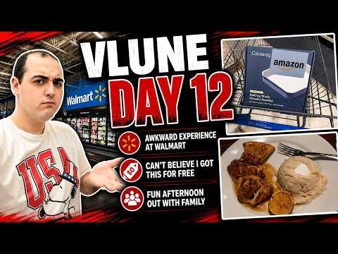 AWKWARD EXPERIENCE AT WALMART ~ CAN’T BELIEVE I GOT THIS FREE ~ FUN AFTERNOON W/ FAMILY ~ VLUNE 12