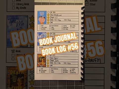 Book Journal of 2026 Book Reviews and Book Log 56 #bookjournal #bookreview #bookchallenge #booktok