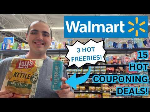 3 HOT FREEBIE DEALS AT WALMART! ~ 15 HOT WALMART COUPONING DEALS! ~ JUNE / JULY 2026