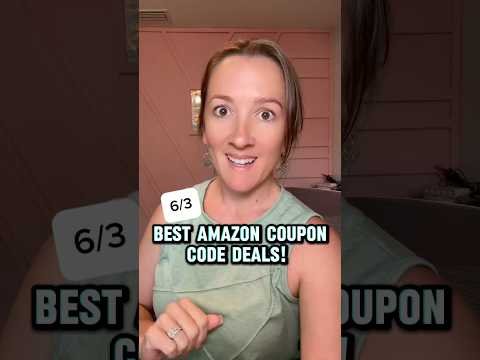 Best Amazon Coupon Code Deals! 6/3
