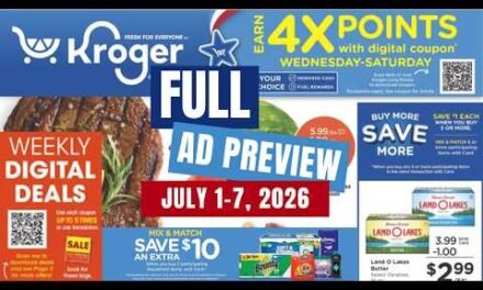*FULL AD* Kroger FULL Ad Preview for 7/1-7/7 | MEGA SALE, Weekly Digitals, Baby Sale, & MORE