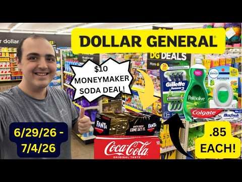 *RUN ASAP!* ~ $10 MONEYMAKER DEAL AT DOLLAR GENERAL + CHEAP HOUSEHOLD / PERSONAL CARE ~ 6/29 - 7/4