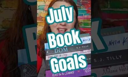 July Book Goal 5 Books 4 ARC Kindle Books plus more #bookgoals #tbr #bookchallenge #bookrecs #book