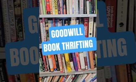 Thrifting at Goodwill for some Books #Goodwill #goodwillfinds #thrift #books #goodwillhaul