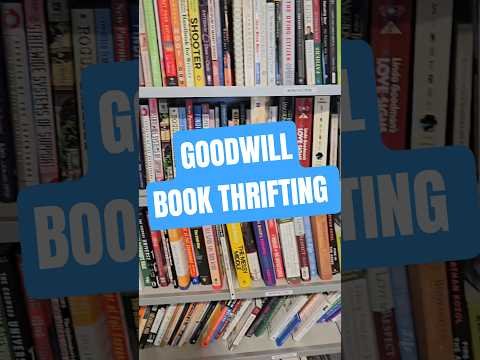 Thrifting at Goodwill for some Books #Goodwill #goodwillfinds #thrift #books #goodwillhaul