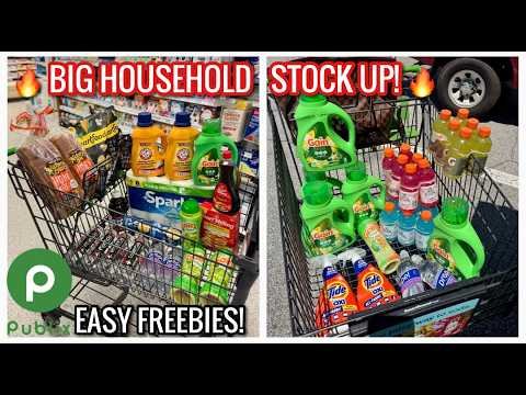 Publix Free & Cheap Grocery Couponing Deals & Haul| FREE DRINKS & LAUNDRY!🔥 |6/3-6/9 or 6/4-6/11