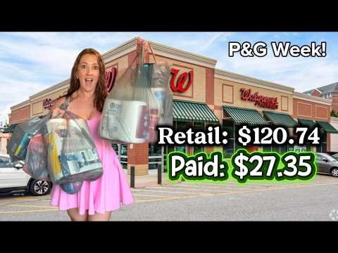 Walgreens Haul - P&G Week! Score $120 of products for $30 out of pocket! 5/31-6/6