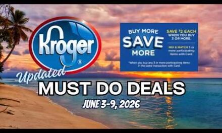 *NICE!* Kroger UPDATED Must Do Deals for 6/3-6/9 | Mega, 5x Digital, BOGO, Weekly Digitals, & MORE