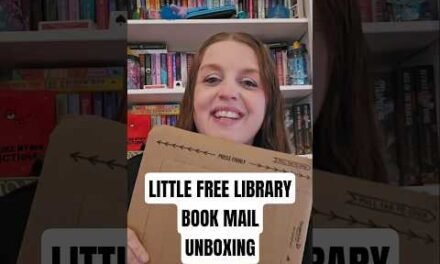 Little Free Library Book Mail #littlefreelibrary #bookmail #lfl #unboxing #books