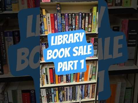 Annual Library Book Sale Part 1 #Library #librarybooksale #booksale #bookhaul #librarybookhaul