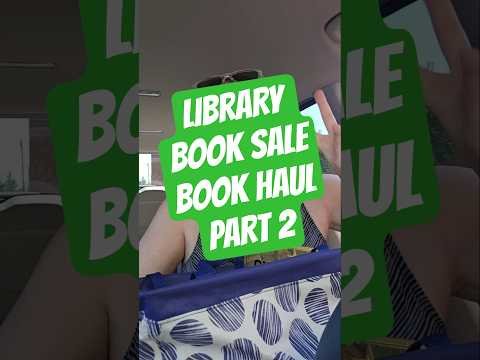 Annual Library Book Sale Part 2 #Library #librarybooksale #booksale #bookhaul #librarybookhaul