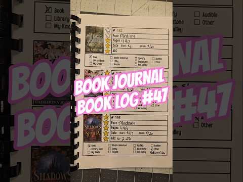 Book Journal of 2026 Book Reviews and Book Log 47 #bookjournal #bookreview #bookchallenge #booktok
