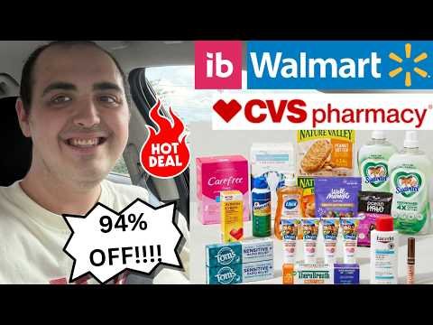 *MUST SEE!* ~ ABSOLUTELY INSANE IBOTTA BONUS COUPONING HAUL (94% OFF!!!) ~ CVS & WALMART DEALS (6/9)