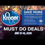 *FREEBIE* Kroger MUST DO Deals for 6/10-6/16 | NEW 5x Digital Coupons, Weekly Digitals, BOGO, & MORE