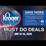 *DEALS!* Kroger UPDATED Must DO Deals for 6/10-6/16 | 5x Digitals, Weekly Digitals, BOGO & MORE