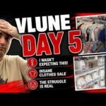 I WASN’T EXPECTING THIS! ~ INSANE CLOTHES SALE ~ THE STRUGGLE IS REAL ~ VLUNE DAY 5