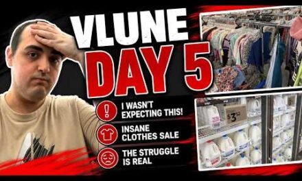 I WASN’T EXPECTING THIS! ~ INSANE CLOTHES SALE ~ THE STRUGGLE IS REAL ~ VLUNE DAY 5