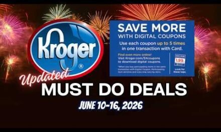 *$.49 Pasta* Kroger UPDATED Must Do Deals for 6/10-6/16 | 5x Digitals, BOGO, Weekly Digitals, & More