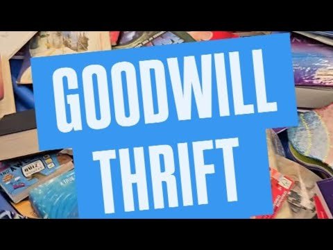 Shopping for Books at the Goodwill Outlet Store