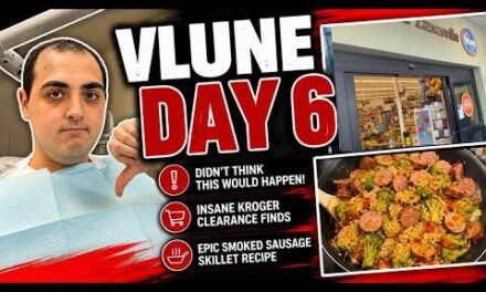 DIDN’T THINK THIS WOULD HAPPEN! ~ INSANE KROGER CLEARANCE ~ SMOKED SAUSAGE SKILLET RECIPE ~ VLUNE 6
