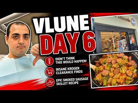 DIDN'T THINK THIS WOULD HAPPEN! ~ INSANE KROGER CLEARANCE ~ SMOKED SAUSAGE SKILLET RECIPE ~ VLUNE 6