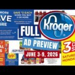 *MEGA SALE* Kroger FULL Ad Preview for 6/3-6/9 | $.99 Sale, 3 DAY SALE, 5x Digitals, & MORE