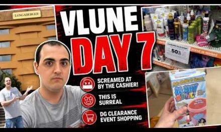SCREAMED AT BY THE CASHIER! ~ THIS IS SURREAL ~ DG CLEARANCE EVENT SHOPPING ~ VLUNE DAY 7