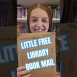 Book Mail for the Little Free Library #bookmail #lfl #littlefreelibrary #books