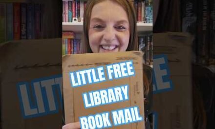 Book Mail for the Little Free Library #bookmail #lfl #littlefreelibrary #books