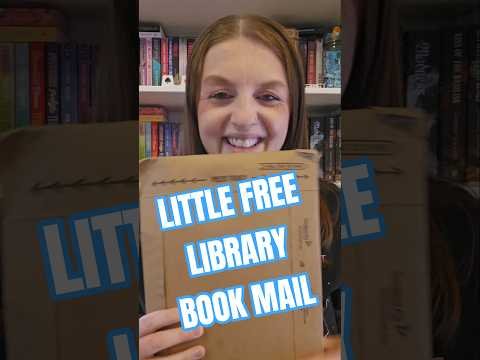 Book Mail for the Little Free Library #bookmail #lfl #littlefreelibrary #books
