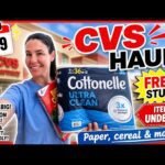 🍿7/19 CVS HAUL!! FREEBIES & ITEMS UNDER $1! 7/19 CVS Couponing #cvsdeals