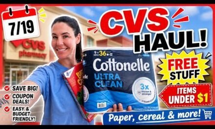 🍿7/19 CVS HAUL!! FREEBIES & ITEMS UNDER $1! 7/19 CVS Couponing #cvsdeals